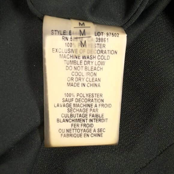 Elie Tahari Womens Green Asymmetrical Dress M Sleeveless Minimalist Chic Ruching - Picture 9 of 9